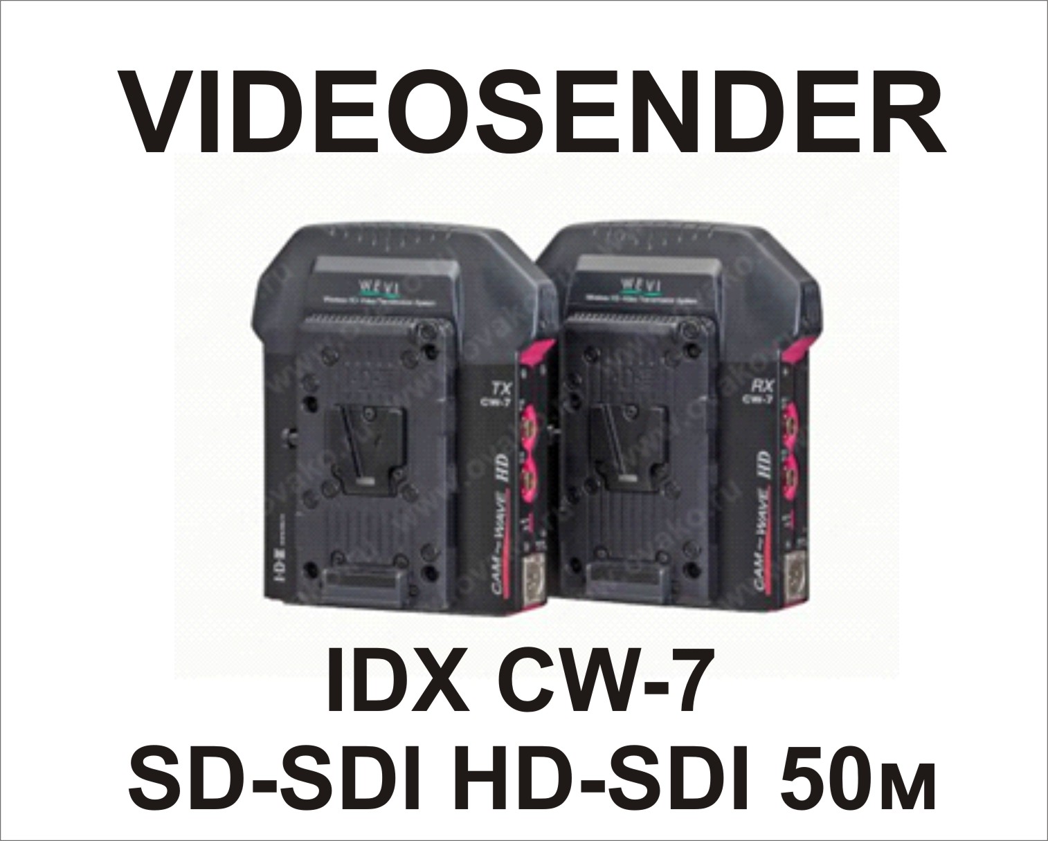 BAN videosender IDX